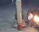 Gas Pump Fire