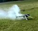 Remote Control Chopper Goes Down