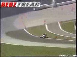 Bike Race Accident