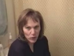 Creepy Bathroom Woman