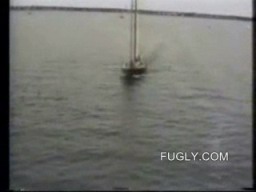 Sailboat Crushed By Ferryboat