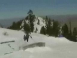 Ski Stunt Rail Slide