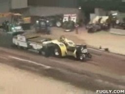 Tractor Pull Goes Wrong